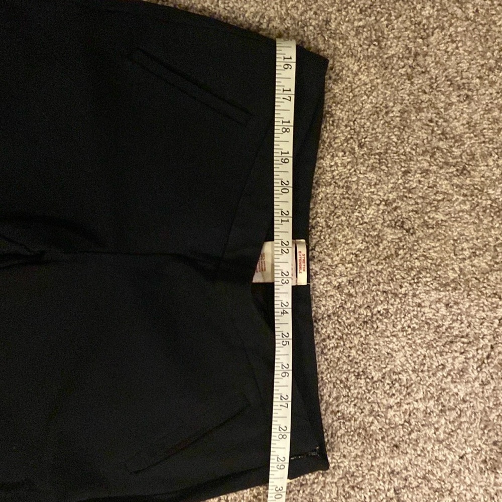 Like New Size 8 Merona black stretch pants